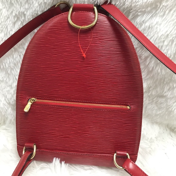 LOUIS VUITTON MABILLON BACKPACK EPI RED VI0029  FINAL SALE - Picture 2 of 8